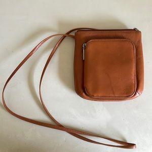 Sedona brown/rusty orange Hobo crossbody bag